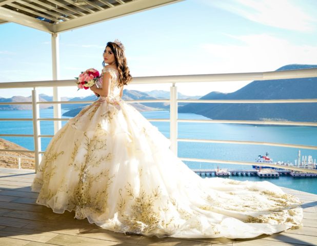 vestidos para quinceañeras modernos bordados