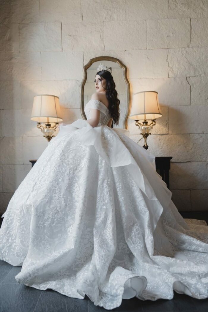 most expensive royal wedding dress