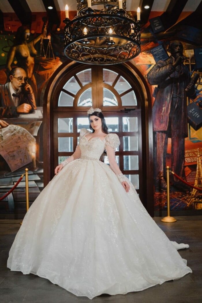 most luxury wedding dress