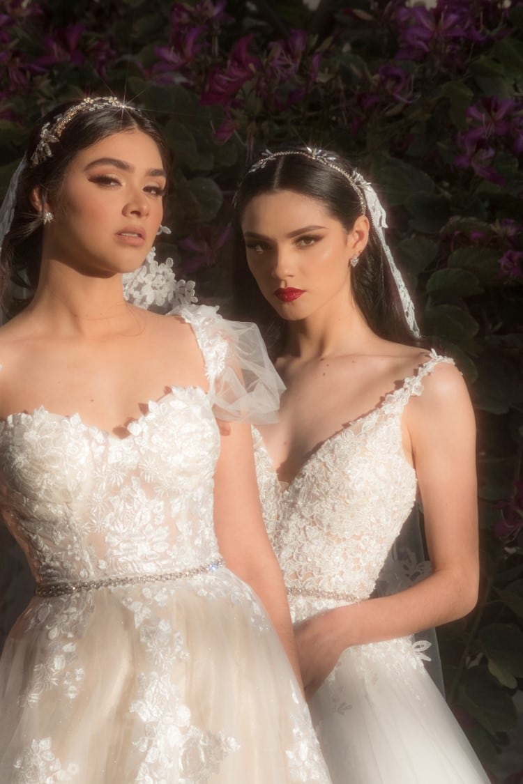 Vestidos de novia hermosos y elegantes de nuestra línea Allure 