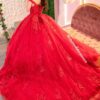 Enamórate de nuestros vestidos de 15 años rojos modernos - Image 4