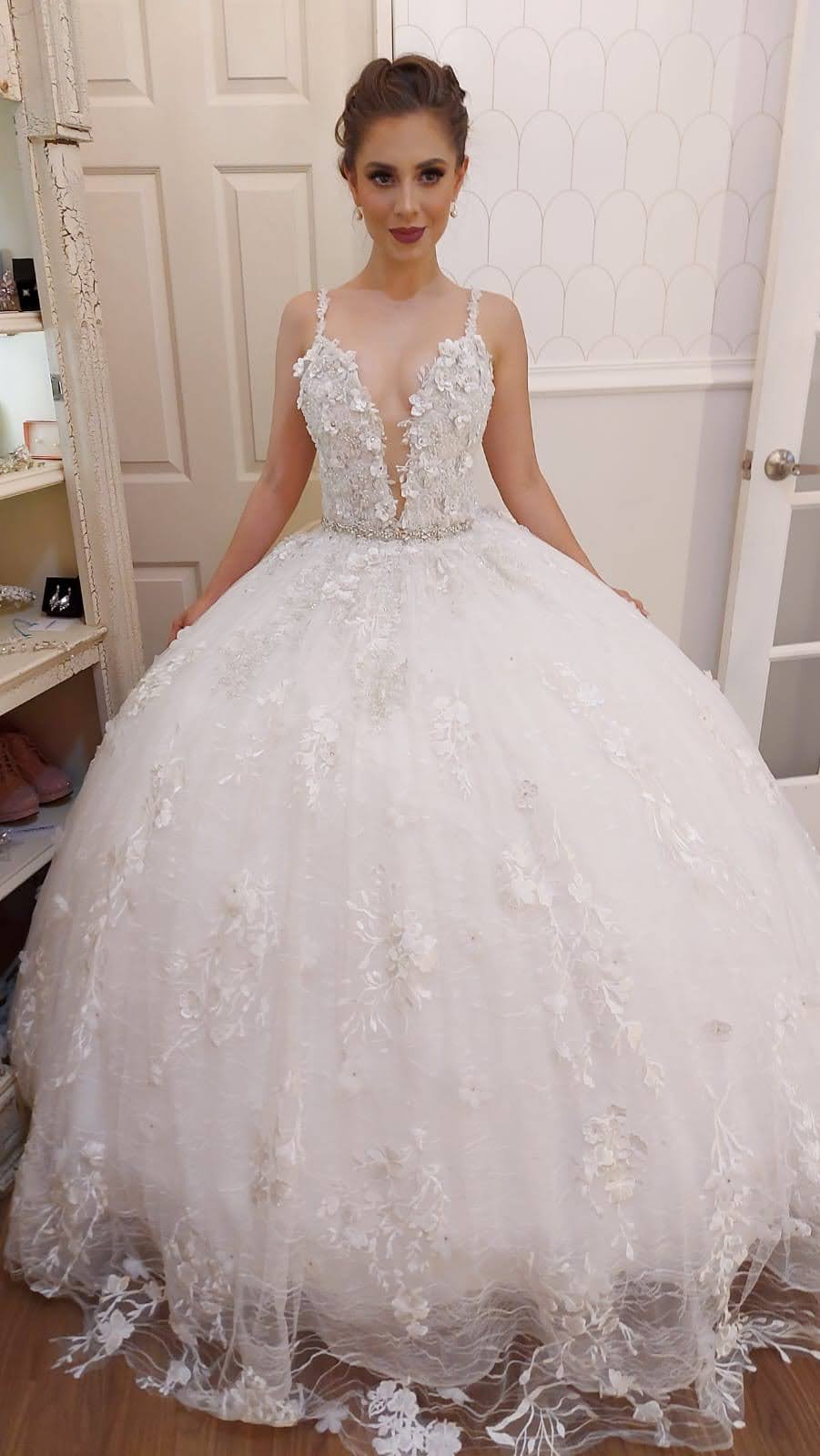 Vestidos de Novia con Pedrería