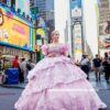 Vestidos de XV años rosa palo 6 Times Square, New York City - Image 3