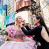 Vestidos de XV años rosa palo 6 Times Square, New York City - Image 6