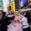 Vestidos de XV años rosa palo 6 Times Square, New York City - Image 8