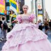 Vestidos de XV años rosa palo 6 Times Square, New York City - Image 9