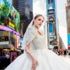 Vestidos de novia corte princesa 4 Times Square, New York City